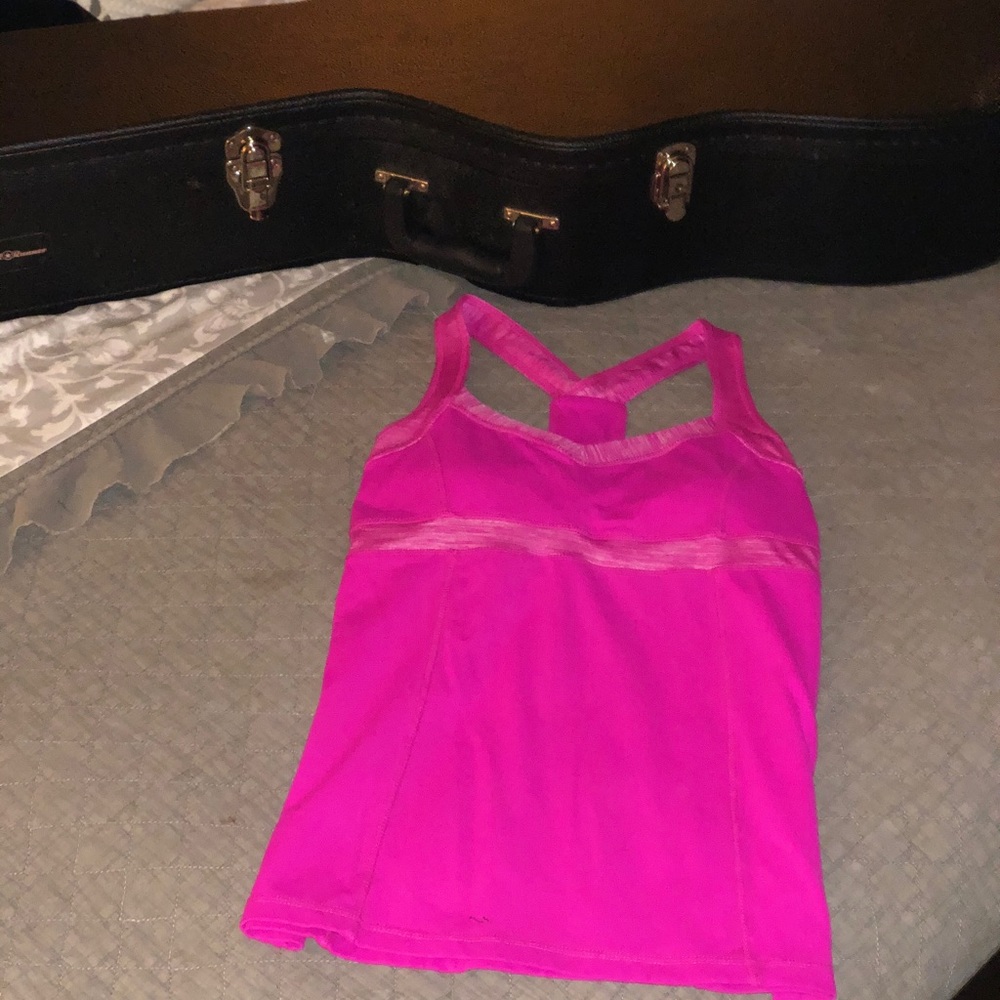 Pink Workout Top